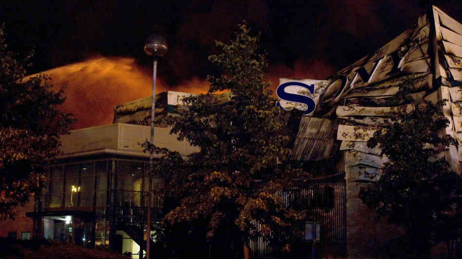 Sony Warehouse Fire