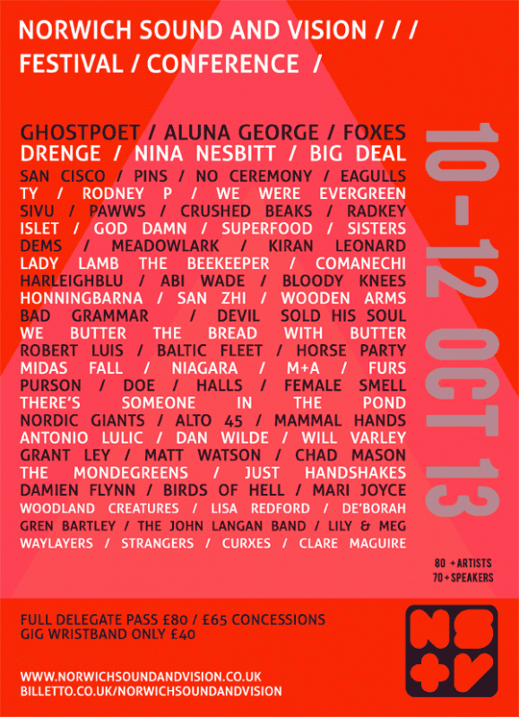 NS+V Line Up 2013